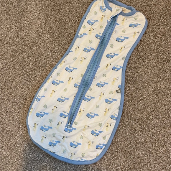 Kyte BABY Pajamas Kyte Swaddle Sleep Sack Retired Ocean Print